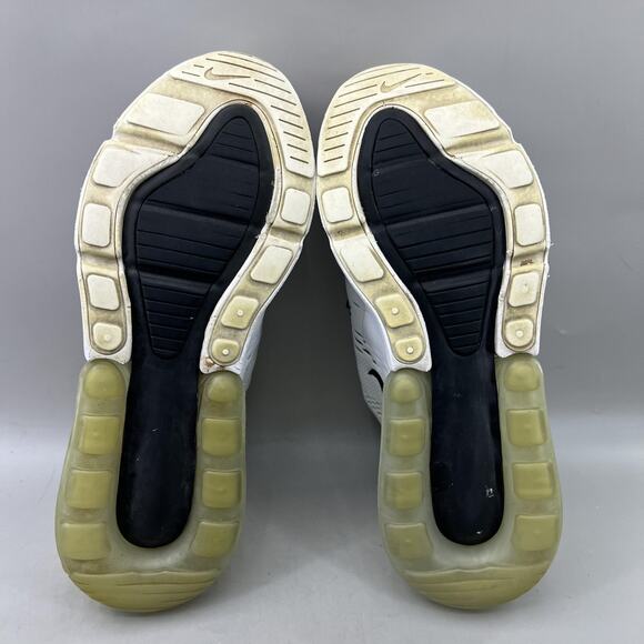 Nike Air Max 270 Running Shoes Women Size 10 White Mesh Comfort Low Top Sneakers - Picture 7 of 8